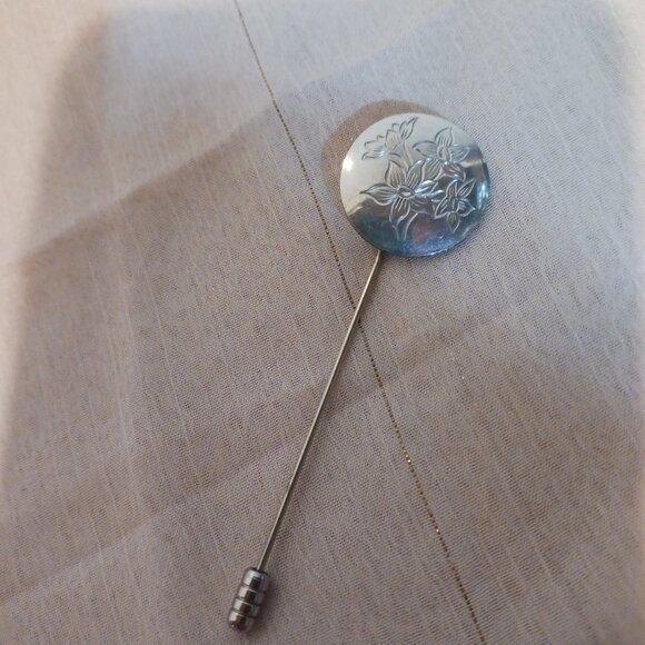 Kirk Pewter Etched Stick Pin - Picture 4 of 7